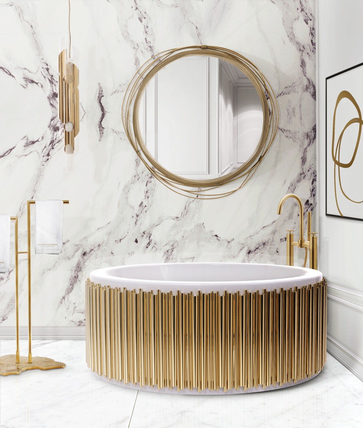 Luxury Lighting Designs For Your Bathroom 