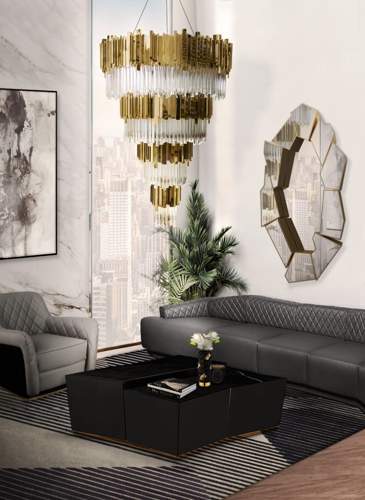 5 Modern Chandeliers For Contemporary Living Rooms