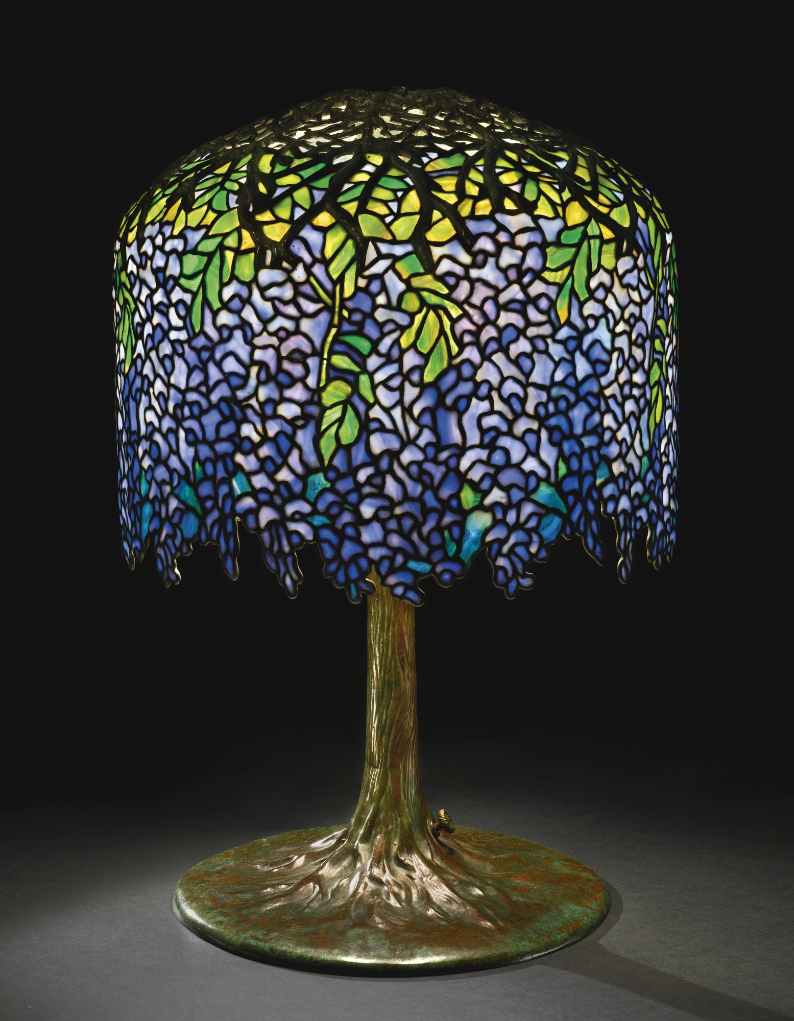 One of the most expensive lamps is the TIFFANY WISTERIA LAMP