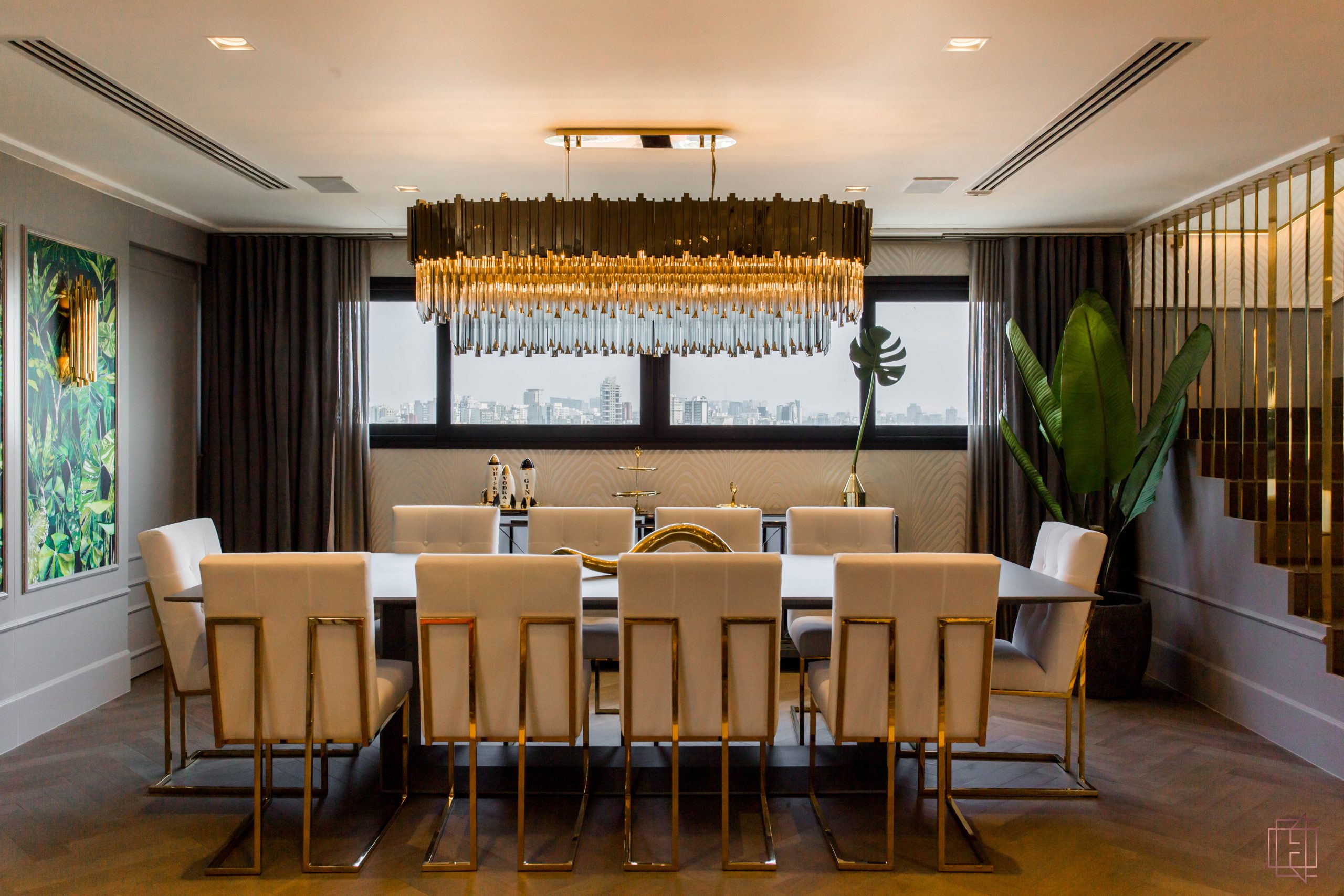 Beautiful view of High-End Interior Design Penthouse St Paul