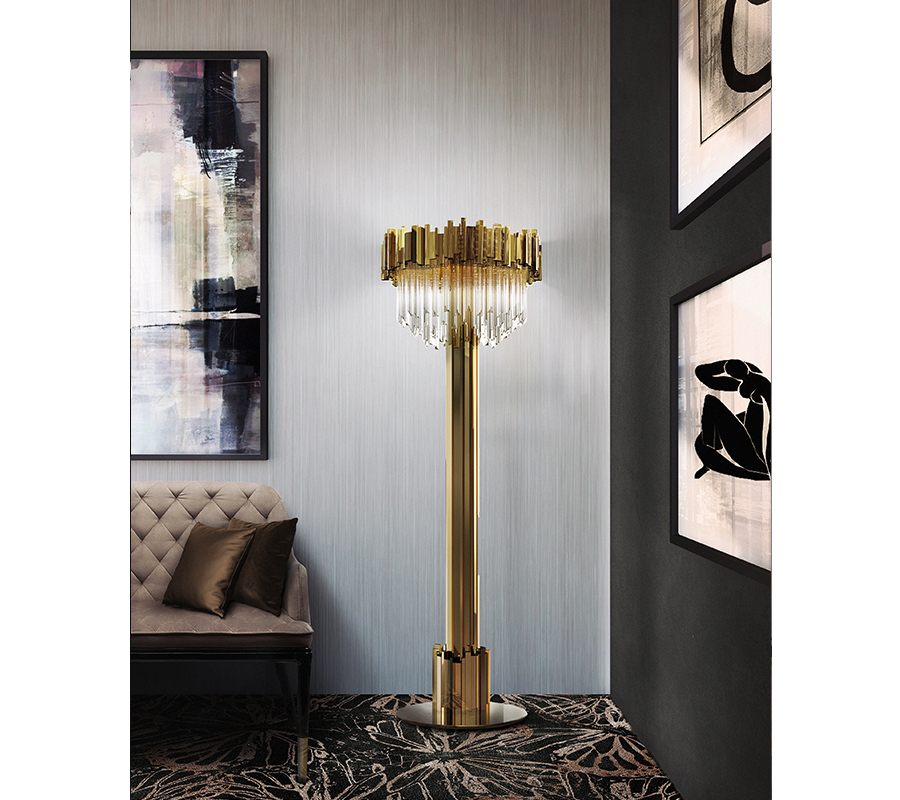 Golden Floor Lamps You Want to Have On The 2021 New Year's Eve