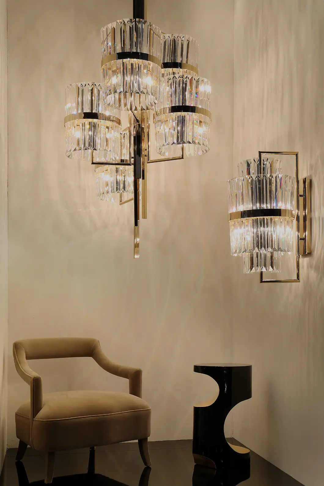 Chandeliers with vigorous personality