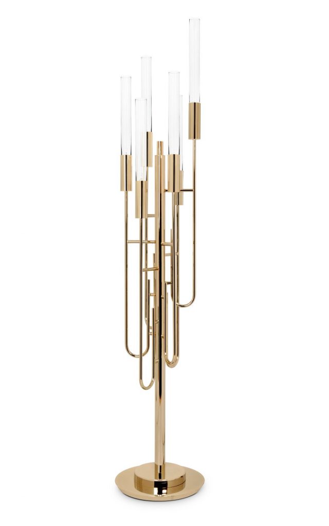 Parisian Office Decor with Timeless Vintage Lighting