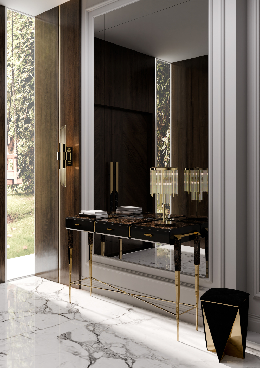 Console Table Lighting Ideas: How to Create a Striking Entryway Decor