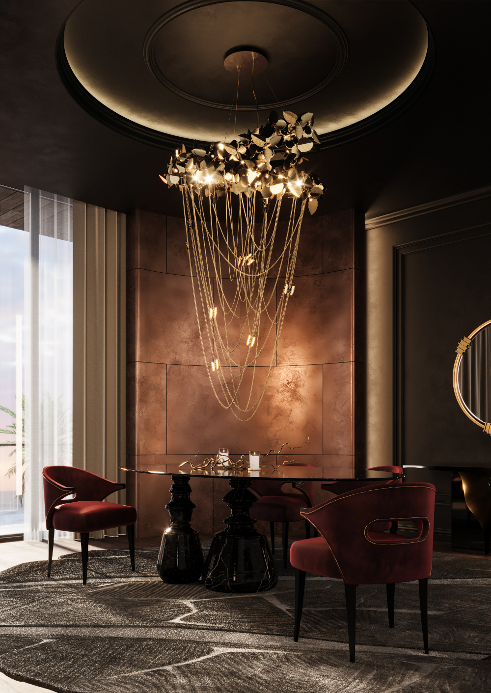 Autumn Trends 2025: Foliage Delight in the Form of Modern Chandeliers