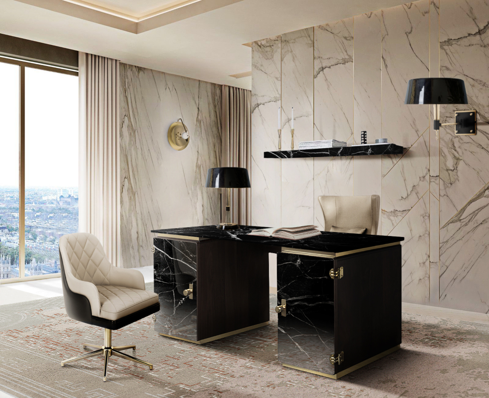 Office Lighting Ideas: Elegant Table Lamps for a Refined Decor