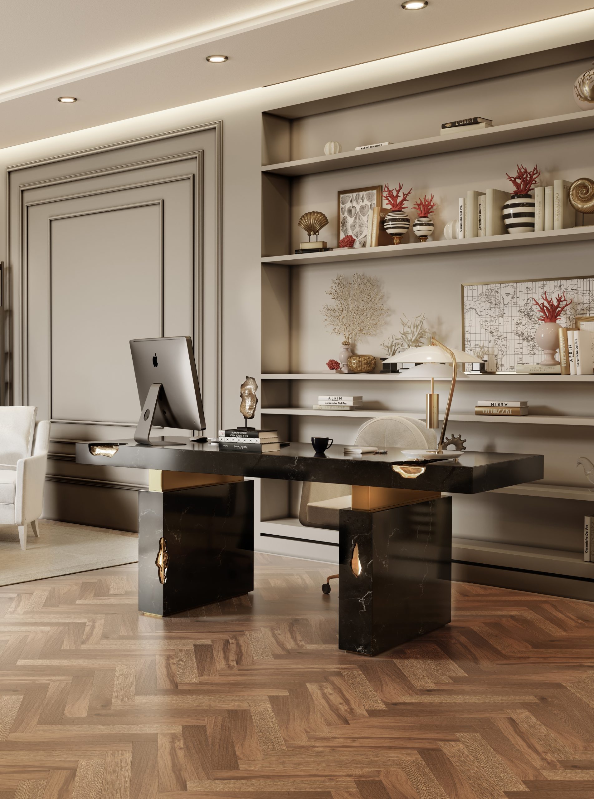 Office Lighting Ideas: Elegant Table Lamps for a Refined Decor