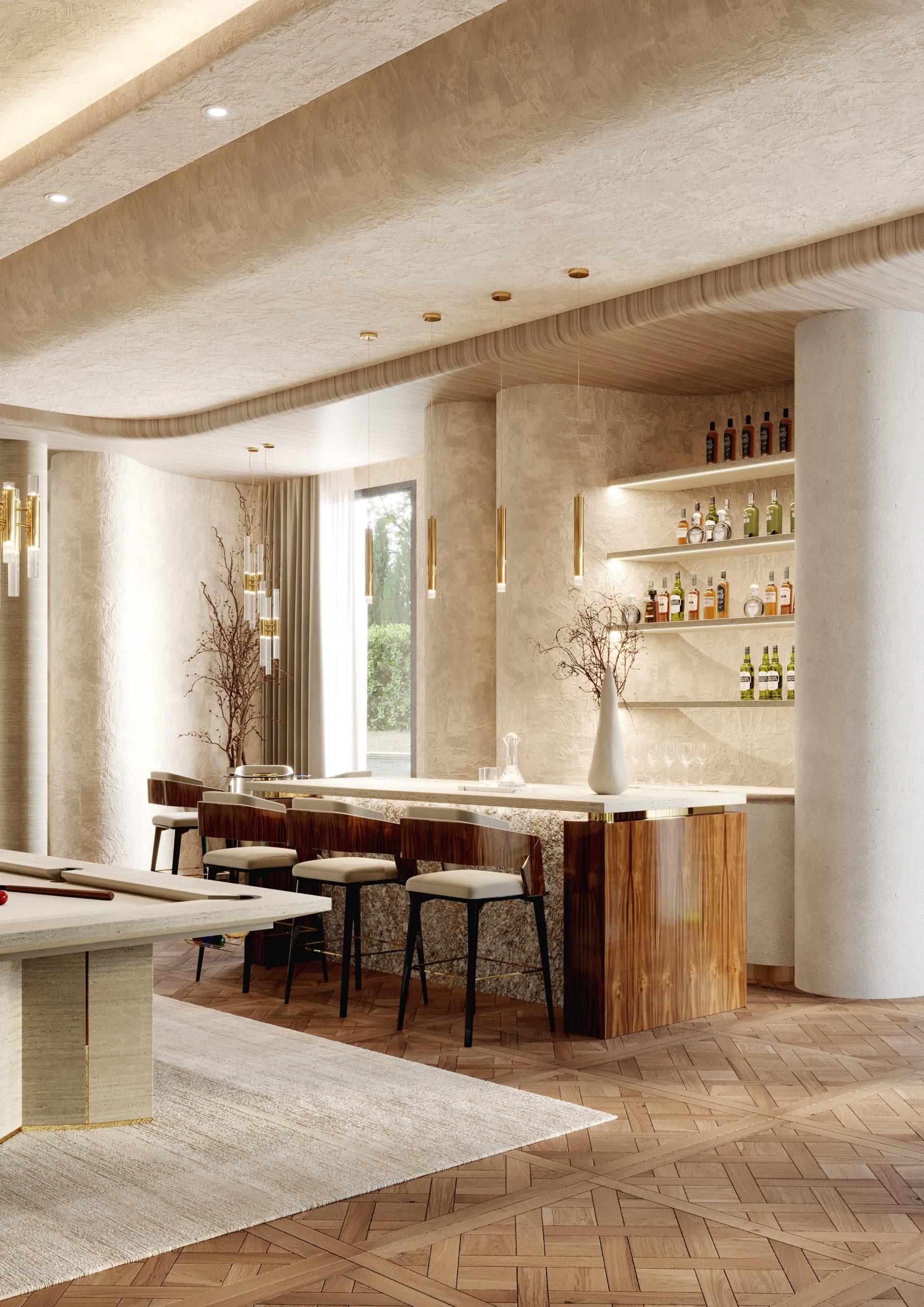 Home Bar Lighting Ideas for an Effortlessly Chic Atmosphere