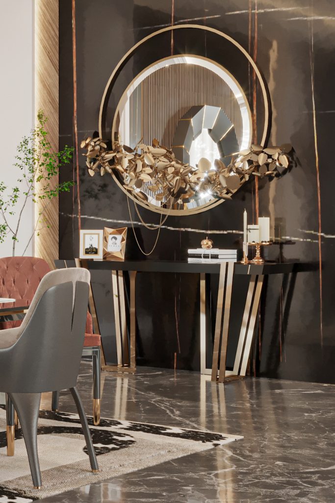 Wall Lighting: Mirrors that Add Brightness and Depth to Interiors