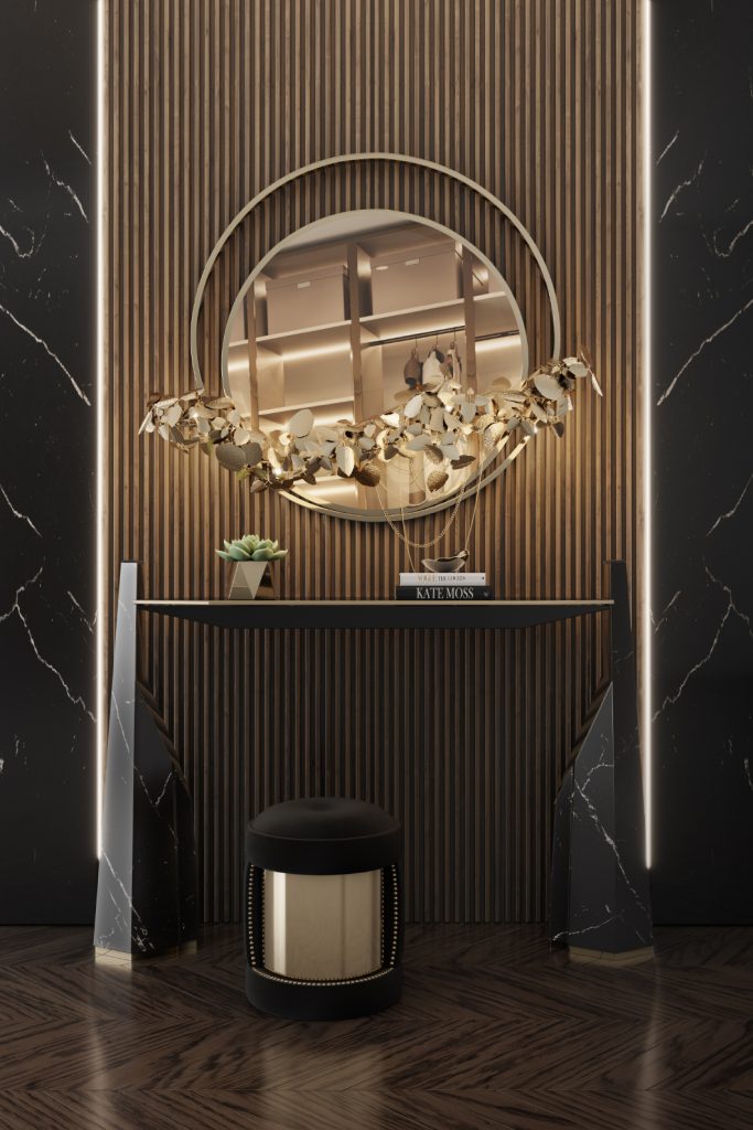 Wall Lighting: Mirrors that Add Brightness and Depth to Interiors