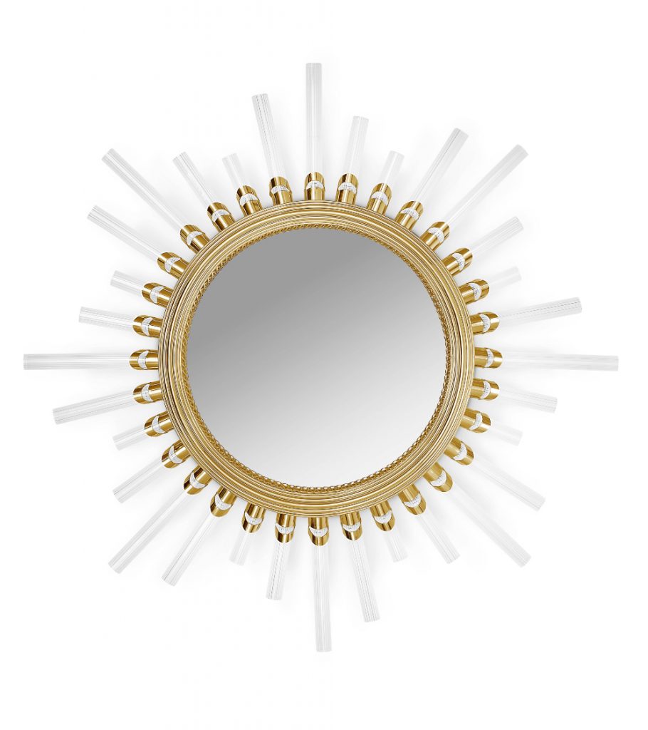 Wall Lighting: Mirrors that Add Brightness and Depth to Interiors