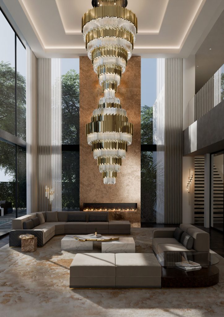 Modern Lighting: The Bigger the Entryway, the Bolder the Chandelier