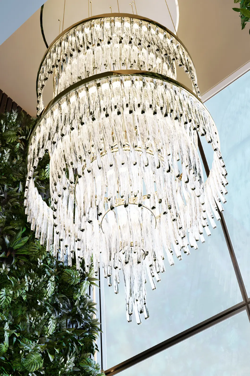 Statement Lighting: When a Chandelier is Defined by Scale and Luxury